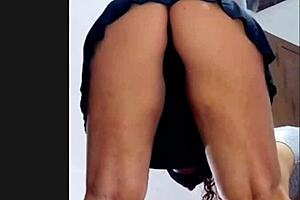 amateur bbw homemade anal dildo striptease ripped lingerie compilation