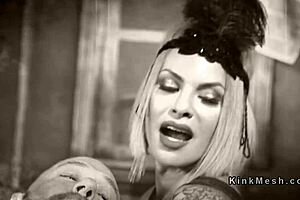 Dominant Shemale Tranny Demands Dude's Tongue Deep In Her Ass Before Hardcore Sucking!