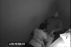 Fat secretary with huge boobs sneaks blowjob on boss 😍