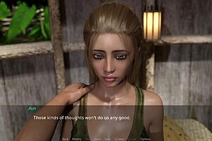 short haired redhead with big tits tours her jungle in lust city 18