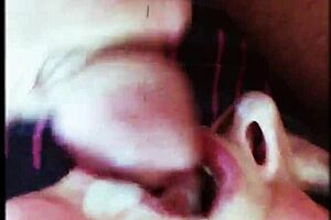 mature milf gulps hot facial cumshot jizz swallow load eagerly