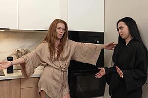 i spilled coffee and tim's team fucked me senseless in 4k hd