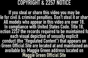 Maggie Green Masturbates Big Tits Big Pussy Lips Clit