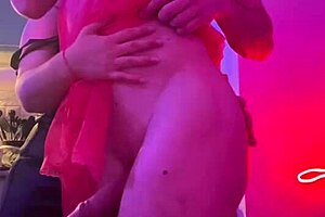 Trans Girlfriend Pounds Sexy Neighbor's Mouth and Ass in Homemade Fuck