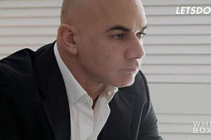 adelle sabelle tied up.. boyfriend fucks her so passionate cumshot!