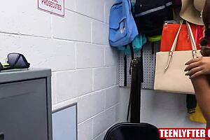 YOUNG ASIAN THIEF FUCKED By SLEAZY MALL COP