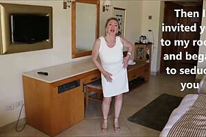 Watch this busty mature cougar seduce men in wild sex compilation!