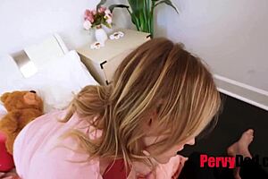 spanking the young slut goes way too far but she's craving more