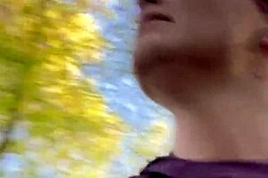 bold kinky redhead milf humiliated to forest bdsm orgasms in public nature frenzy