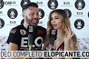Elo Podcast Host SAVAGELY SUCKS Veve Valencia's Massive TITS