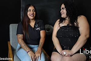 sharon bbw devours two cocks in intense gloryhole action 🍆💦