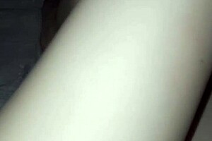 barefoot tease slips her foot into shadowy unknown depths