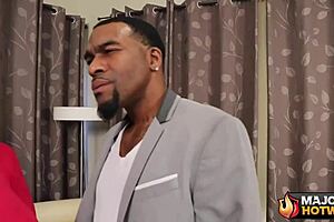 busty blonde aubrey black bent over gaping pussy pounded by rome major