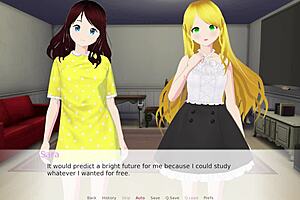 imagine two shaved pussies grinding in hot lesbian cunilingus play