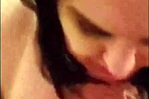 Kandy Kane's fat tits gag on cock in sloppy deepthroat frenzy!