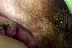 chubby wife strokes pov handjob over hairy pussy in slow motion cumshot
