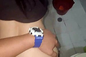 young babe fucks hidden at work for cash deepthroat action