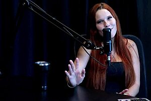 Carla Santos Craves More Anal Sex in Sheer Red Lingerie Fetish