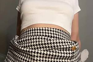 russian brunette wife cheats sucking cock then rides cowgirl pov style