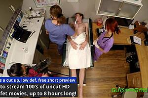 new nurse maverick williams endures bent over doggystyle in hospital fetish