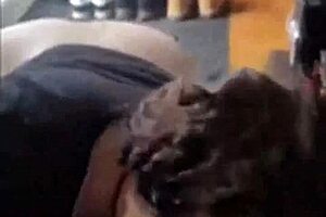 Kandy Kane's fat tits gag on cock in sloppy deepthroat frenzy!