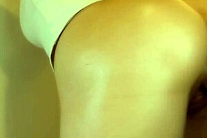 excited japanese girl awakens with playful morning urges