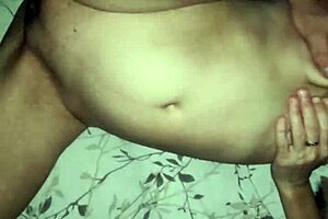 steamy homemade couple captures intimate latina milf moments