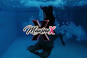 Maxine X's Big Tits Pussy Ass Dicked Hard by Shaun Dam!