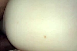 barely legal hairy pussy slams back on massive bbc exploding quick