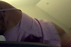 oh this pink satin drives me to explosive orgasm