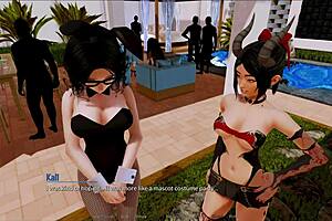 intense harem hotel passion builds to explosive climaxes in luxurious suite