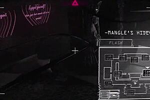 Playing FNAF nightshift with huge ass and bouncy tits 🍑🍒😈