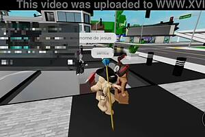 she's out there getting rough anal fucked publicly by her prostitute pal in the square