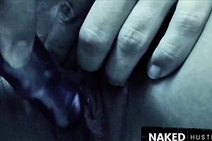 Curvy Secretary Slut Hides Dildos In Elevator Fucks Wet Pussy After Work