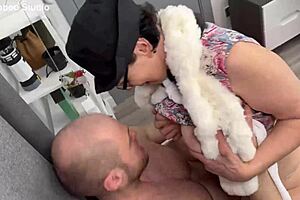 73-year-old granny hairy ass destroyed by huge cock