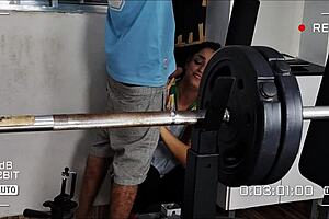 crossdressing employees sneak away to storeroom for hot public office hookup