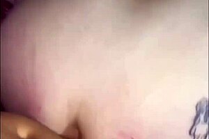 Fat Slut Squirts in Nasty Cum-Filled Blowjob Backride