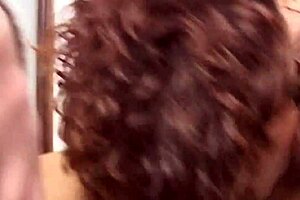 italian milf moans loud during intense pussy licking and oral fun