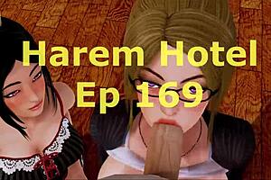 intense harem hotel passion builds to explosive climaxes in luxurious suite