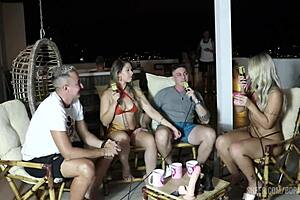 hey check out elo cardone and victor mustang's wild bora cast moments with bruna carlos and matheus caetano part 2 😏