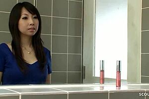 japanese housewife cheats quickie in nylon pantyhose hairy pussy creampie doggystyle riding uncensored jav