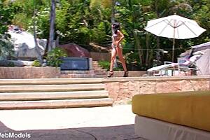 neela sky's petite indian body takes huge cock pov blowjob then massive cum facial 💦💦