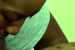 watch her gag deep on cock with sloppy spit and throat bulging