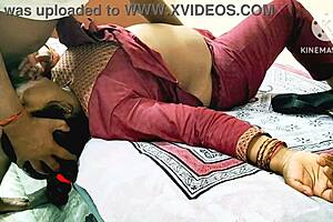 desi indian woman bent over doggystyle fucked rough by gym boys big cocks