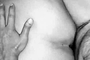 Intimate Rear View Captured In Striking Black And White