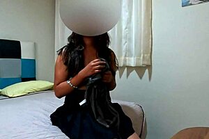 shy college student laura's first oral casting ends in hot creampie