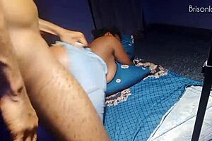 Neighbor's Curvy Ass Takes Intense Thrusts From Huge Tool