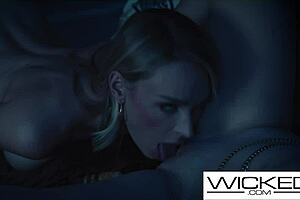 Hey, wanna watch Emma Hix stalk that redhead and dive into her wet pussy?