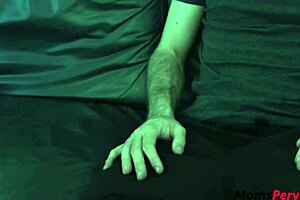 stuffing my throbbing cock deep inside sleeping nina sky's tight milf pussy till she wakes moaning