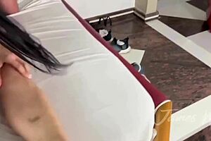 hey elisa sanches that sexy athletic brazilian fitness babe called me over to fuck her super hard and deep right now